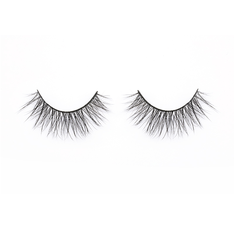 Black Band Real Mink Strip Lashes Soft Eyelashes Fashion Styles i JN145